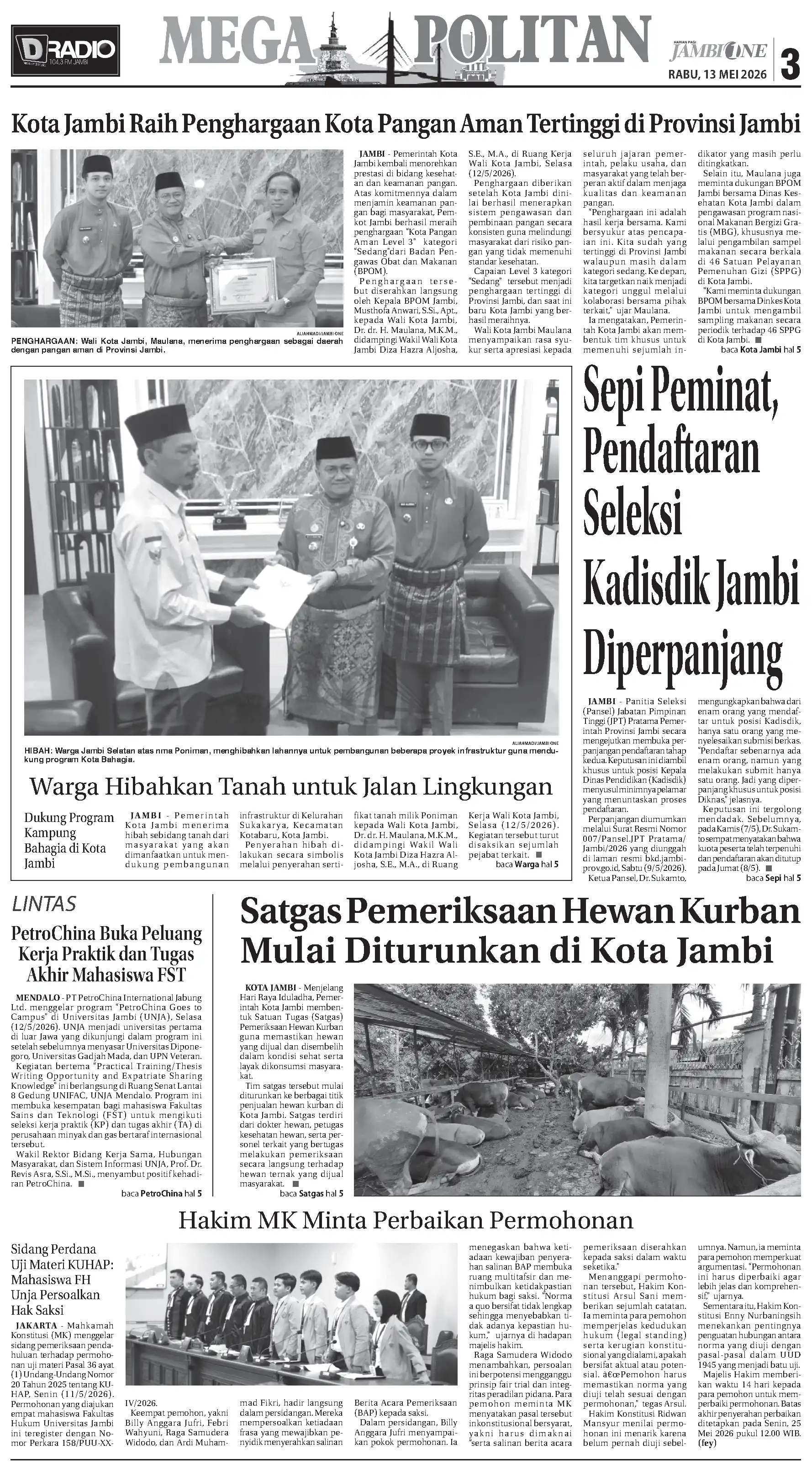Halaman Koran